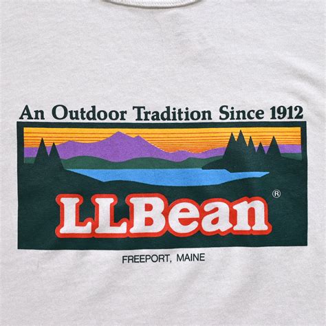 80's〜90's Deadstock L.L.Bean T-shirt made in USA エルエルビーン アメリカ製 Tシャツ デッド ...