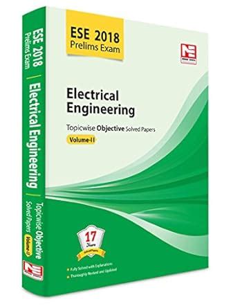 Buy ESE 2018 Preliminary Exam: Electrical Engineering - Topicwise ...