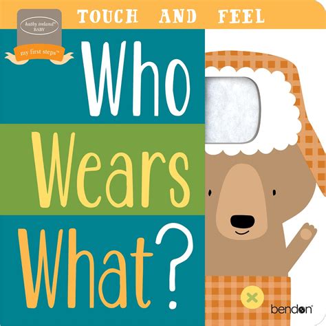 Buy Bendon Who Wears What? Touch & Feel Learning Toy Board Book ...