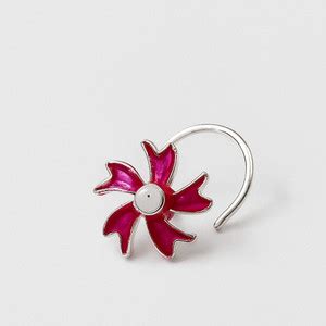 The Velvet Box Sterling Silver Nose Stud Set Price in India - Buy The ...