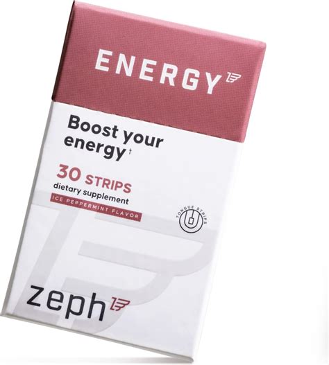 Zeph Energy Strips - Ice Peppermint Flavour - 30 UN India | Ubuy