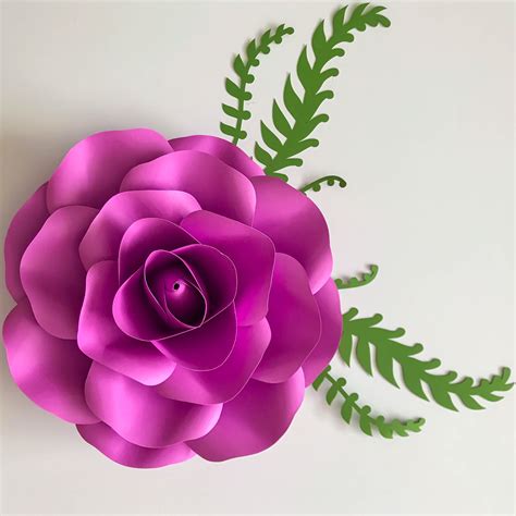 Downloadable Free Printable Paper Flower Templates - Social Media Template