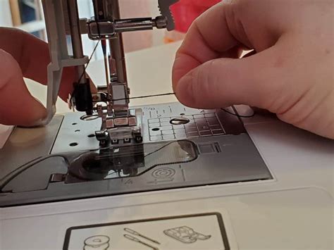 Image result for How to Thread Needle with Singer Automatic Threader