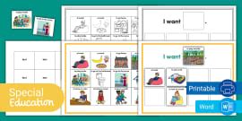Non Verbal Communication Cards | SPED | Twinkl USA