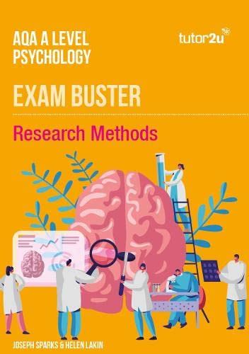 AQA A Level Psychology Research Methods Exam Buster Revision Guide ...