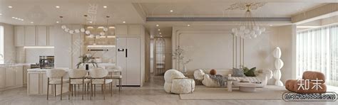 Modern Style Interior 3D Blocks and 3D Models – Living Room 3D Scene ...