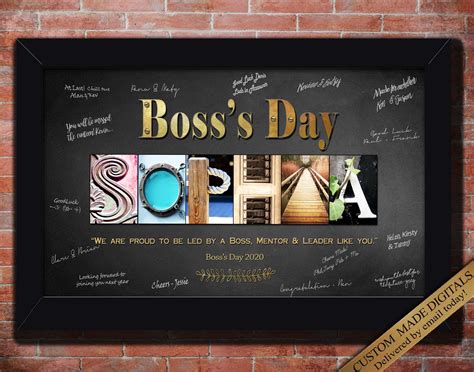 Gift for Boss Day 2024, Boss's Day Gift Ideas Personalized Boss Gift ...