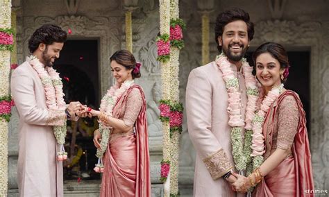 Arjun Sarja's daughter Aishwarya gets engaged to Thambi Ramaiah's son ...