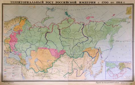 Map Of Russian Empire 1700