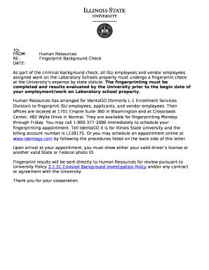 RE:Fingerprint Background Check Doc Template | pdfFiller