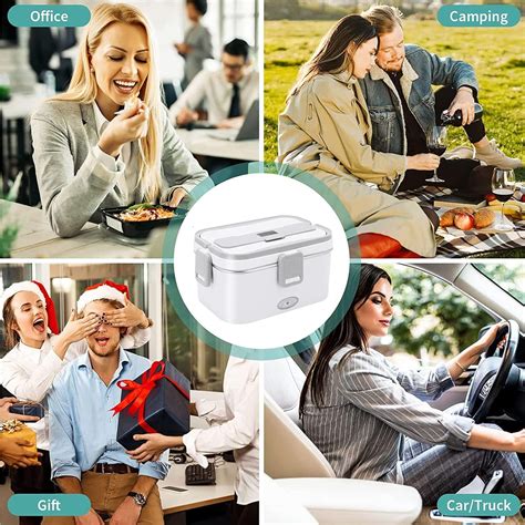 Buy Electric Lunch Box - 1.8L 60W Food Heated 12V 24V 110V Portable ...