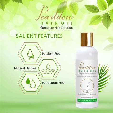 Buy PEARLDEW HAIR OIL 100 ML | COMPLETE HAIR SOLUTION | PROMOTES HAIR ...