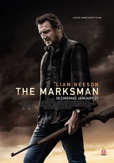 Two new official poster for The Marksman Starring Liam Neeson # ...