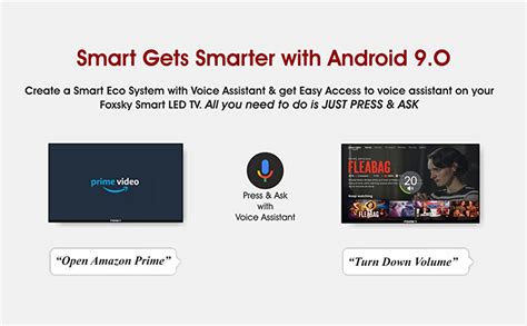 Foxsky 139.7 cm (55 inches) 4K Ultra HD Smart LED TV 55FS-VS (Black ...
