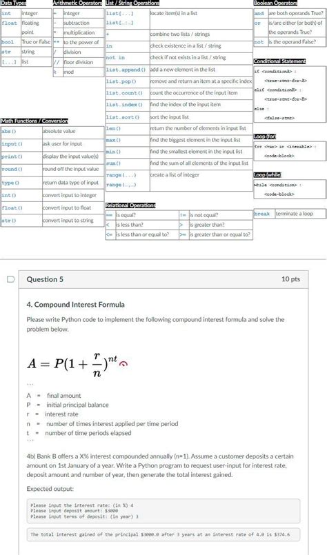 Image result for Simple and Compound Interest Python Flowchart