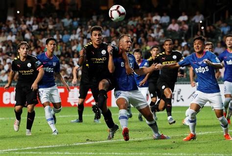Hong Kong anti-government protests spill into Manchester City game ...