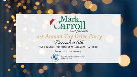 21st Annual Mark Carroll & Friends Toy Drive Holiday Party, Park Tavern ...