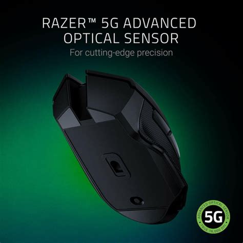 Razer Basilisk X HyperSpeed - Wireless Ergonomic Gaming Mouse - RZ01 ...