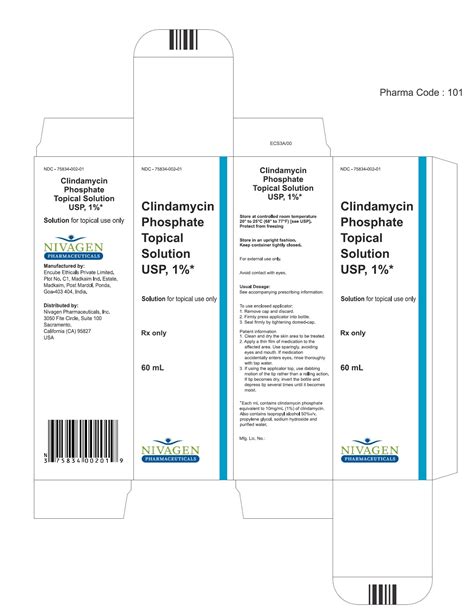Clindamycin Topical Solution - FDA prescribing information, side effects and uses