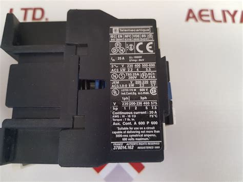 Telemecanique lc1 d0910b7 contactor – Aeliya Marine Tech