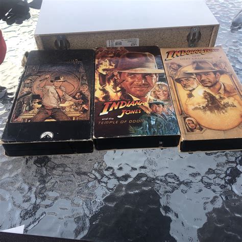 Indiana Jones Vintage VHS VCR Home Movie 3 Tape Lot India | Ubuy