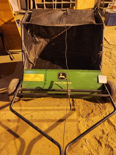 John Deere Leaf Sweeper