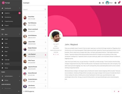 Image result for Angular Admin Portal CSS