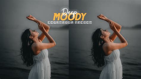 Deep Moody Lightroom Preset - Poser Edtiz