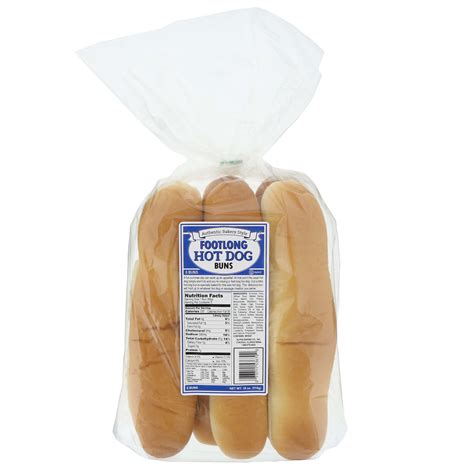 Footlong Hot Dog Bun Nutrition Facts - Home Alqu