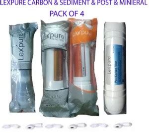 araico LEXPURE CARBON & SEDMIENT AND POST CARBON AND MINIERAL FILTER ...