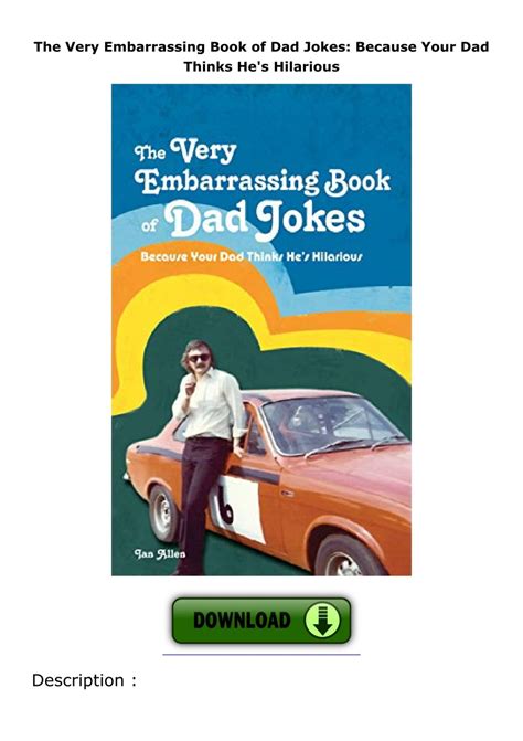 pdf The Very Embarrassing Book of Dad Jokes: Because Your Dad Thinks He ...