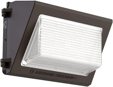 Lithonia Lighting 7" Mini LED Wall Pack Outdoor Light Fixture 3-Way ...
