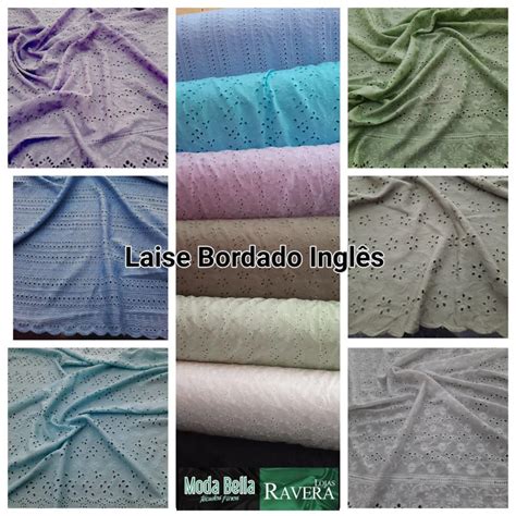 NOVIDADE TECIDOS FINOS - LAISE BORDADO INGLÊS!!! - Moda Bella Tecidos e ...