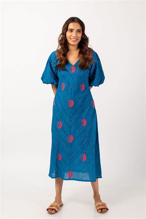 IRIS MIDI DRESS – label graph