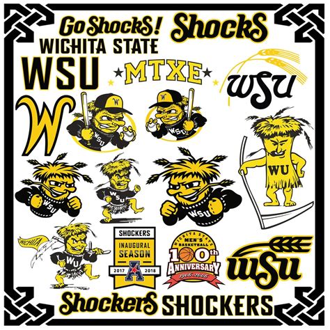 Shockers SVG Wichita State University Football Team SVG - Etsy