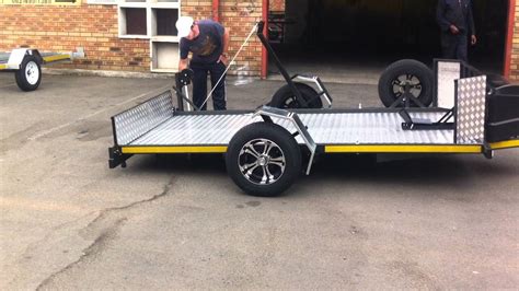 Image result for Ground Level Loading Motorcycle Trailer