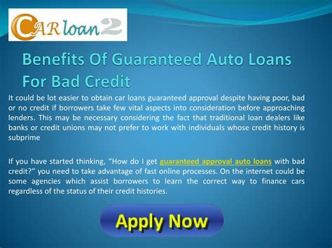 PPT - Guaranteed Auto Finance PowerPoint Presentation, free download ...
