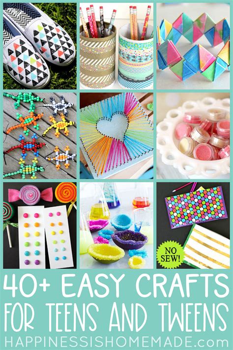 Summer Craft Ideas For Tweens - Free Math Worksheet Printable