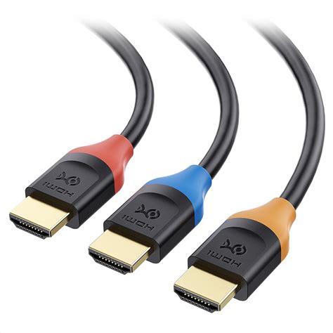 Amazon.in: Buy Cable Matters 300019-6x3 6-Feet HDMI Cable, Pack of 3 ...