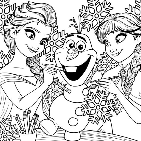 12 Elsa Coloring Pages for Little Frozen Fans - TheToyZone
