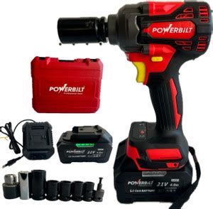 MPT CORDLESS BRUSHLESS IMPACT WRENCH 550 NM TORQUE 21V LI-ION BATTERY ...