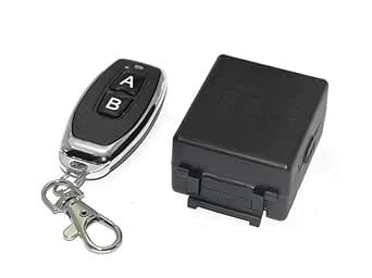 2 Channel RF Transmitter and Receiver Remote Control Relay Switch Car ...