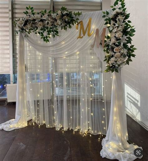 40+ DIY Wedding Backdrop Ideas: Affordable and Elegant Decorations ...