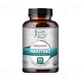 Just Jaivik Organic Haritaki Caplet 90 - Uses, Side Effects, Dosage ...