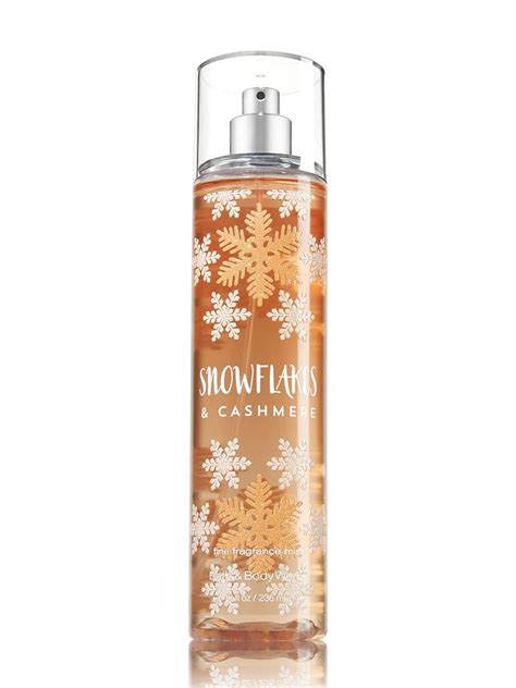 Amazon.com : Bath and Body Works Cashmere Snowflakes Fine Fragrance ...
