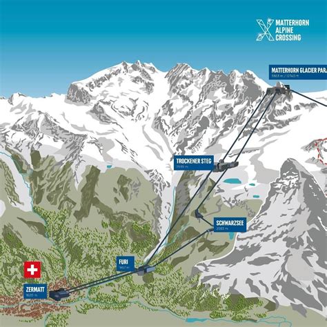 Matterhorn Mountain Map