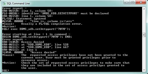 Image result for Run SQL Command Line Oracle 11G