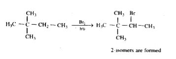 monobromo compound (X) major. The number of possible stereo isomers X ...