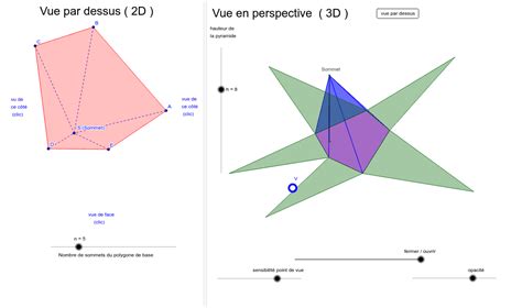 Image result for GeoGebra Pyramide
