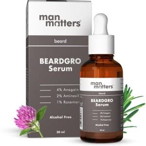Man Matters BeardGro Oil-In-Serum | Rosemary, Anagain & Aminexil ...